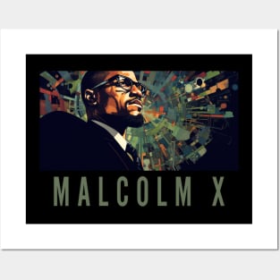 Malcolm X - Black History, Civil Rights Posters and Art